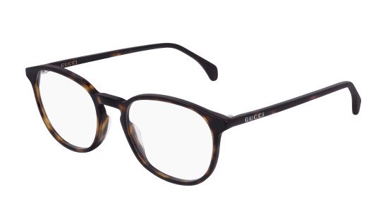 Montura de gafas Gucci Hombre GG0551O002-HAVANA-HAVANA-TRANSPARENT50 - GG0551O002-HAVANA-HAVANA-TRANSPARENT50